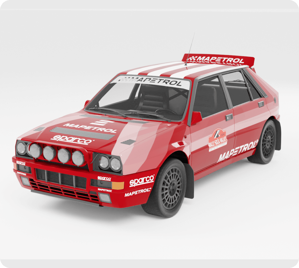 Mapetrol 3D vizualizacija vozila s brendiranim omotom